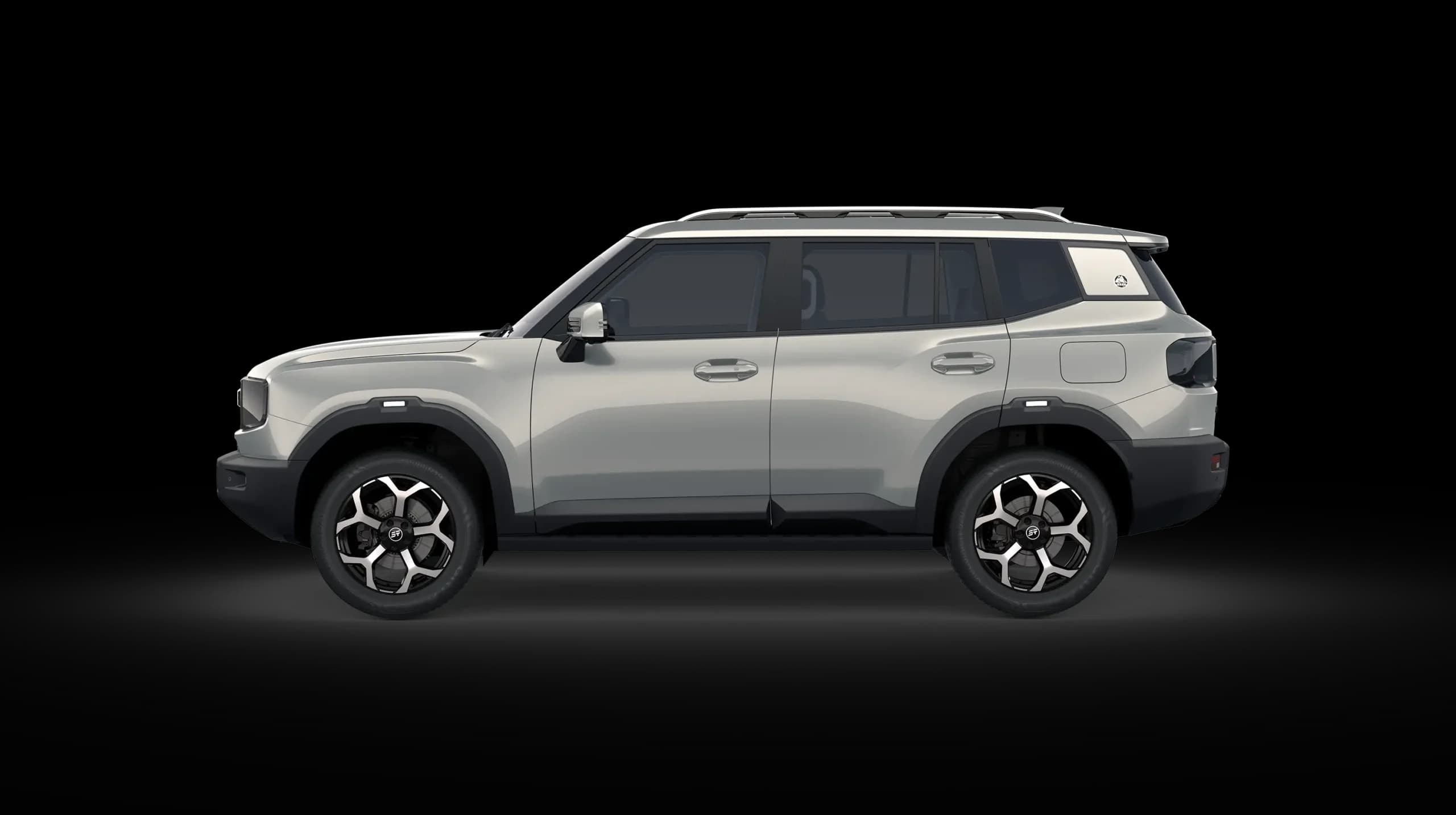 Jetour T1 i-DM — Vista lateral